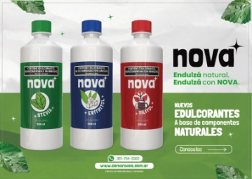 Edulcorante NOVA 200 ml - Pack Mixto x 12 unidades 
