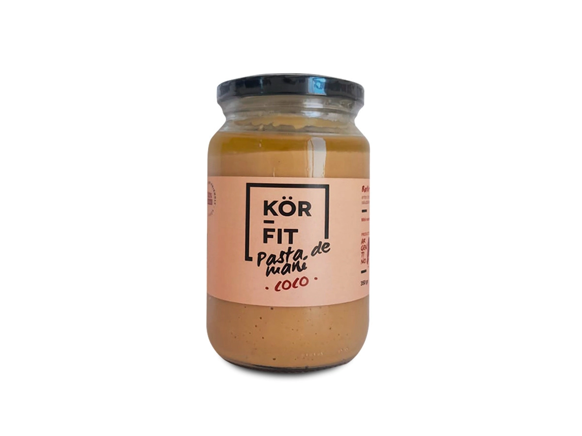 Pasta de Mani Artesanal con coco Rallado